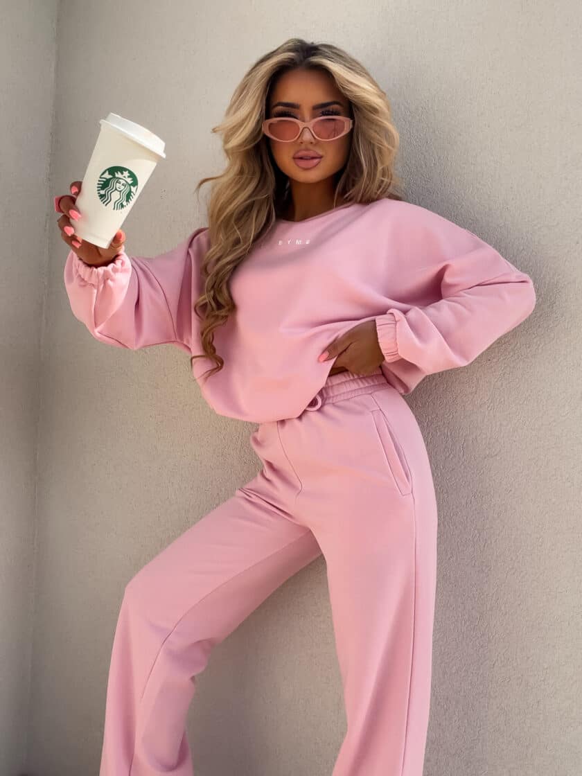 Komplet SYDNEY - jasny róż