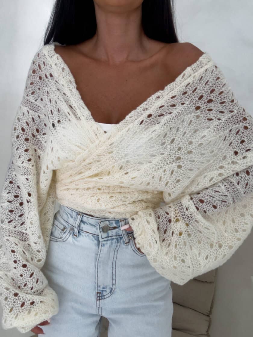 Kimono RICE - ecru - obrazek 28