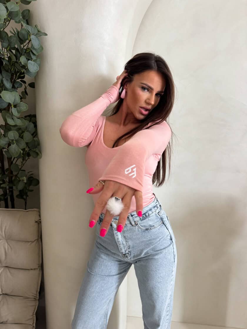 Bluzka VENEZIA - morela - obrazek 12