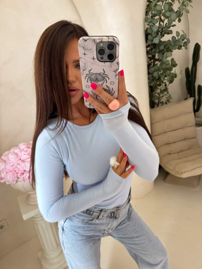 Bluzka LINDA - baby blue - obrazek 14