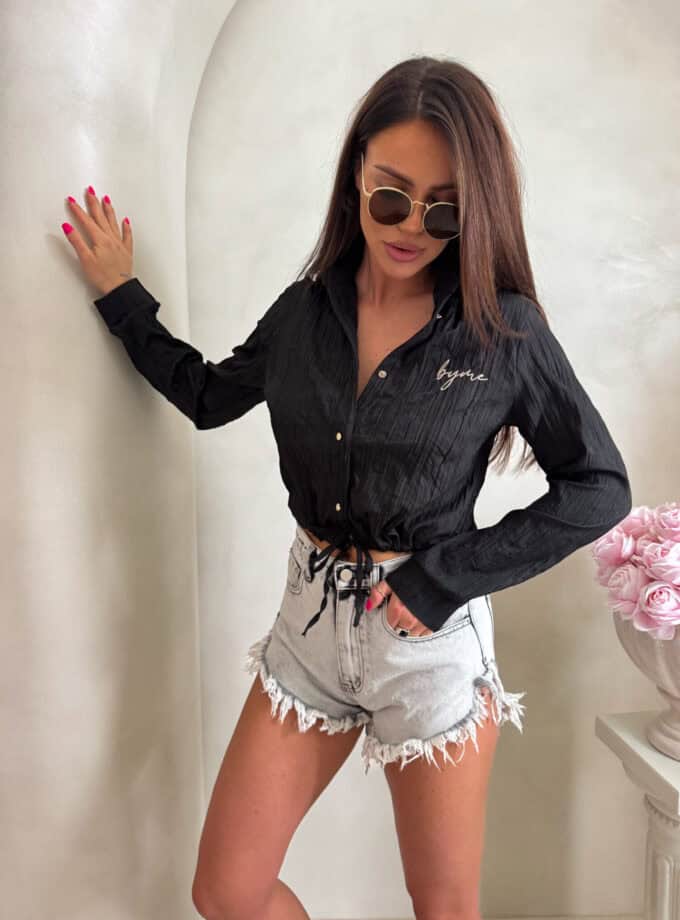 Koszula GLAM - czarna