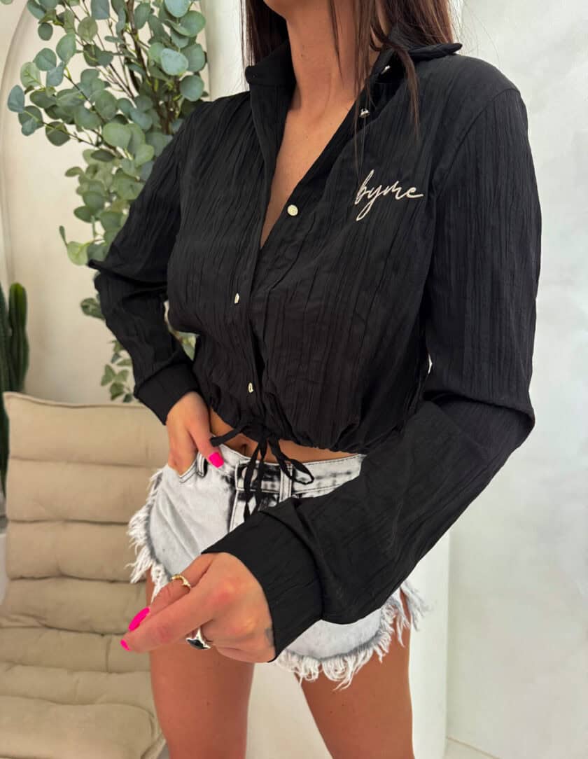 Koszula GLAM - czarna - obrazek 17