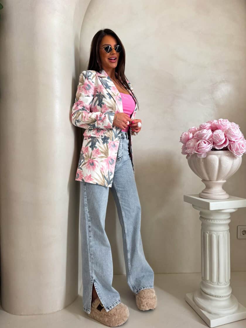 Marynarka LONG – strelitzia - obrazek 8