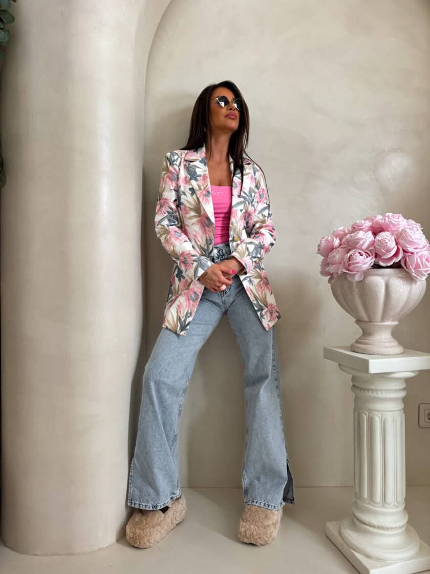 Marynarka LONG – strelitzia - obrazek 10