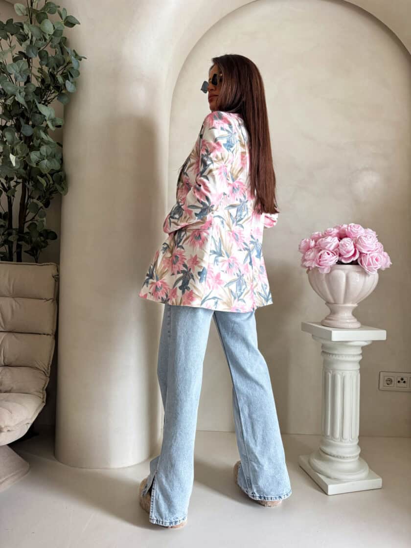 Marynarka LONG – strelitzia - obrazek 4