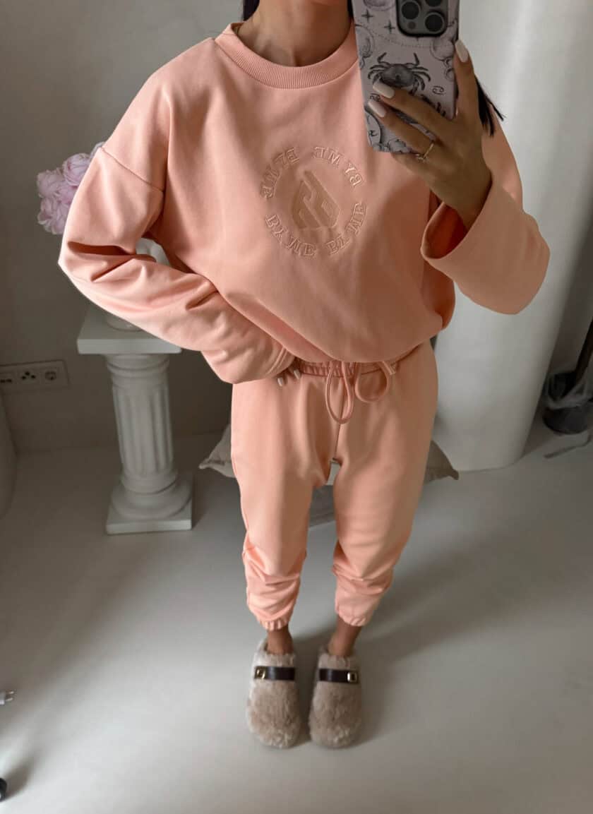 Komplet LOUIS - morela - obrazek 5