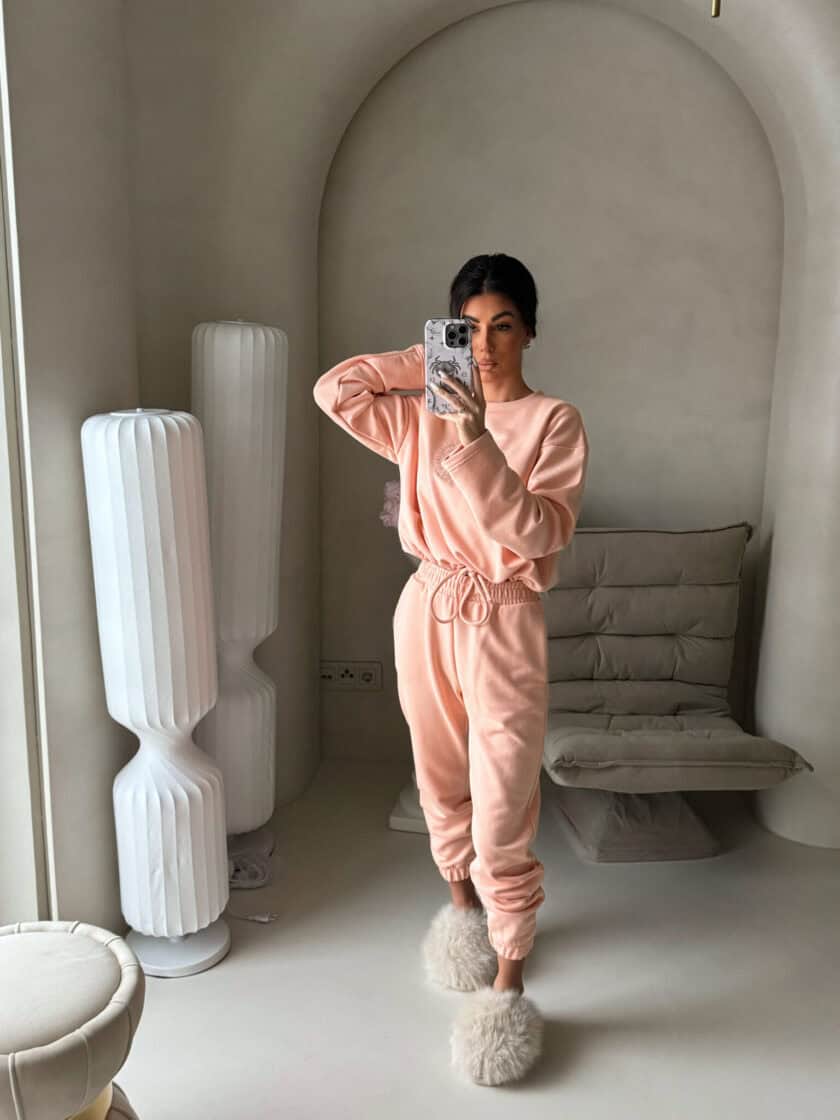 Komplet LOUIS - morela - obrazek 2