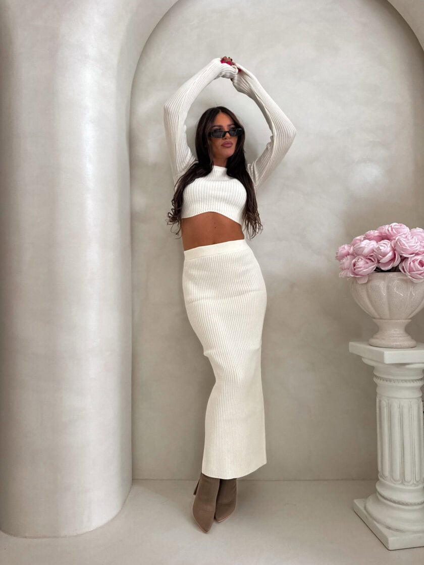 Komplet MELBOURNE – ecru - obrazek 4