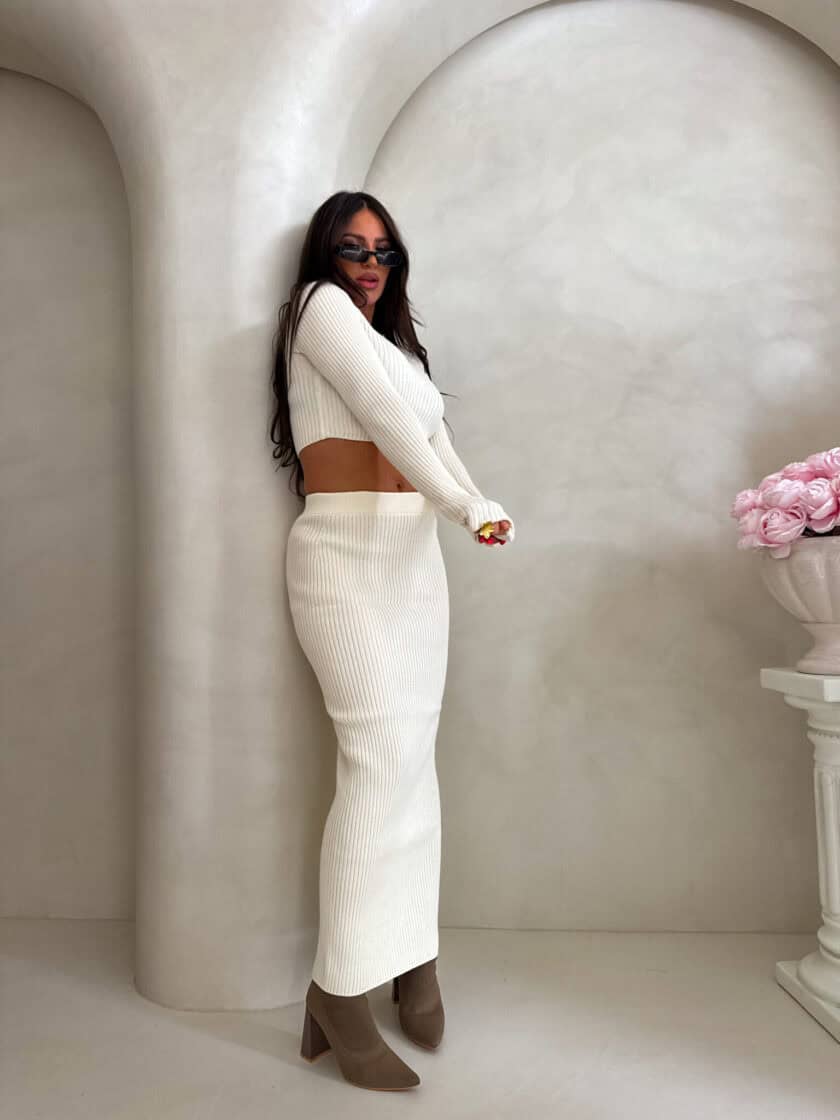 Komplet MELBOURNE – ecru - obrazek 5