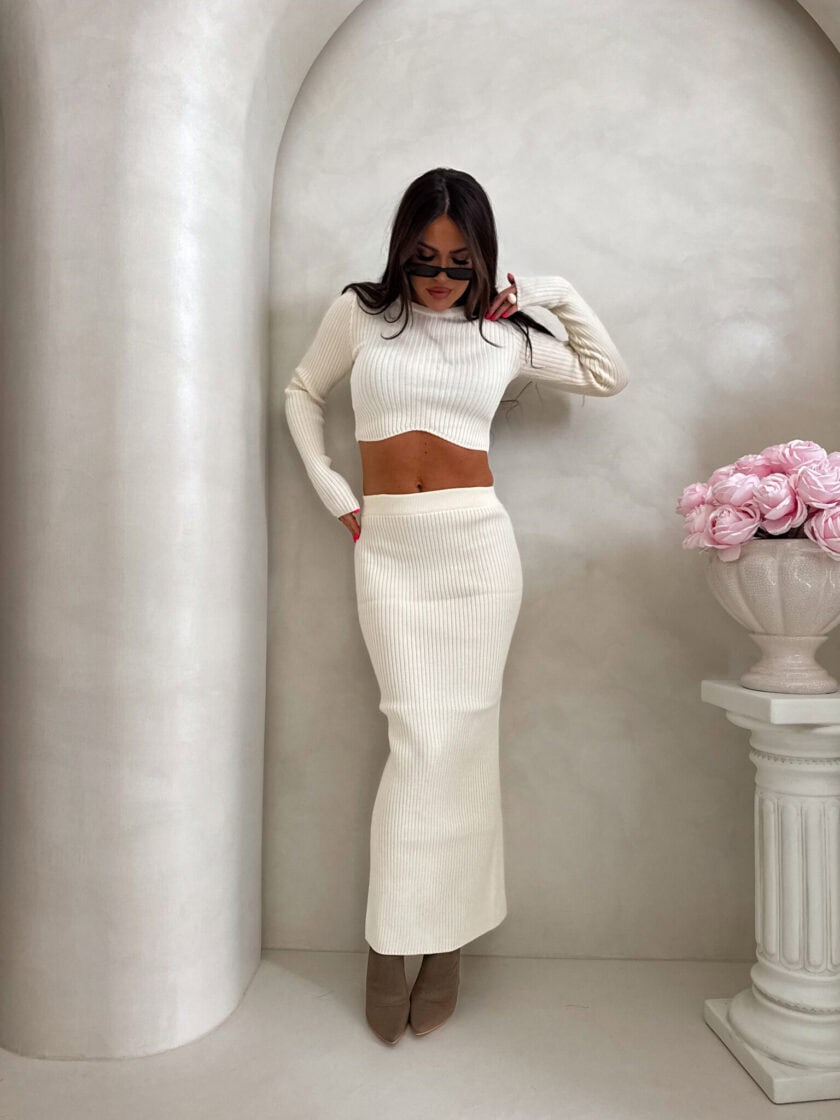 Komplet MELBOURNE – ecru - obrazek 3