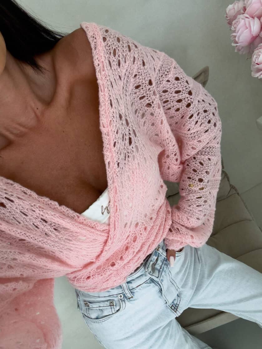 Kimono RICE - różowe - obrazek 18