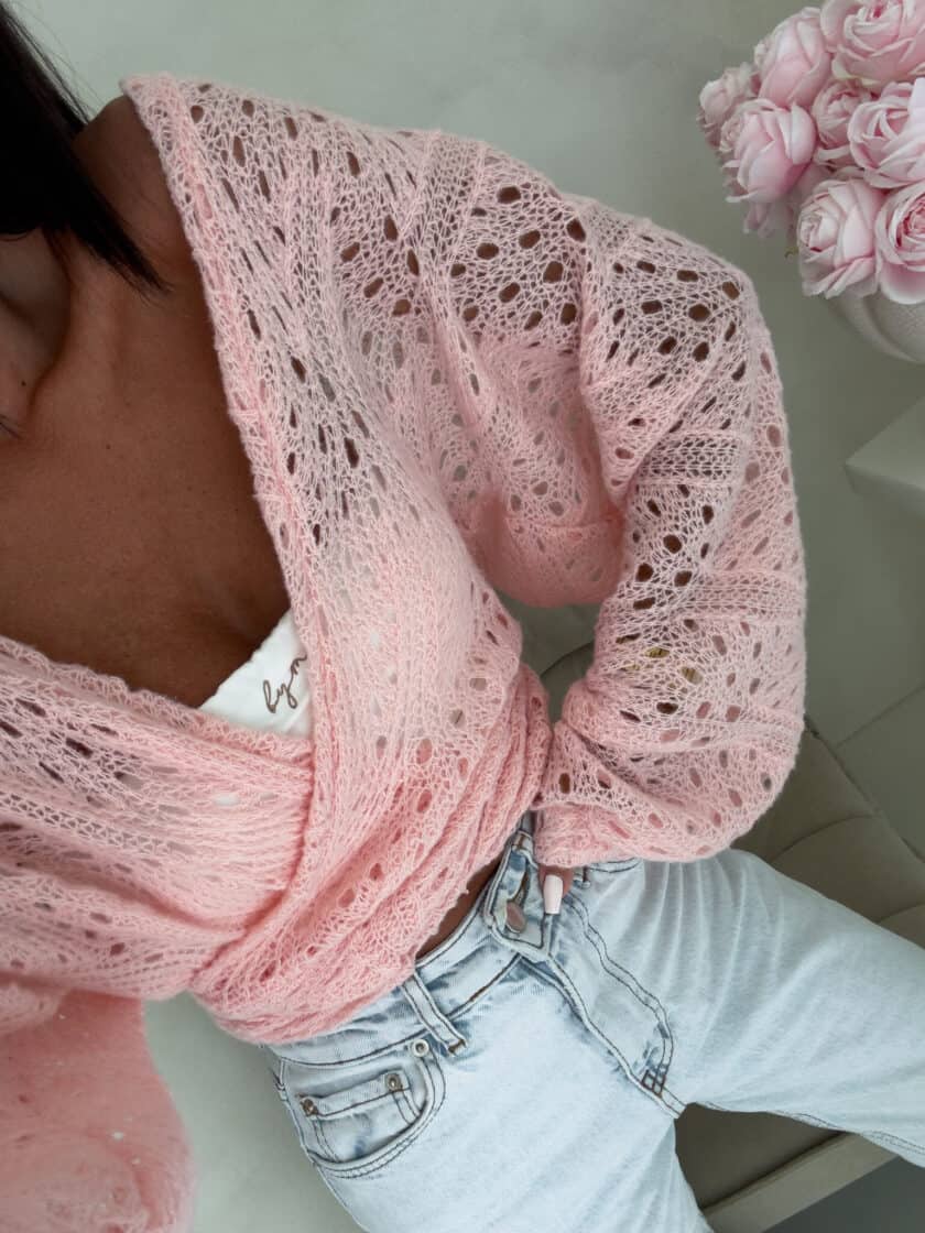 Kimono RICE - różowe - obrazek 20