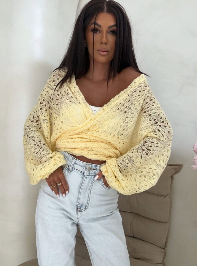 Kimono RICE - bananowe