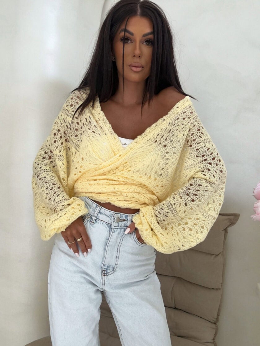 Kimono RICE - bananowe