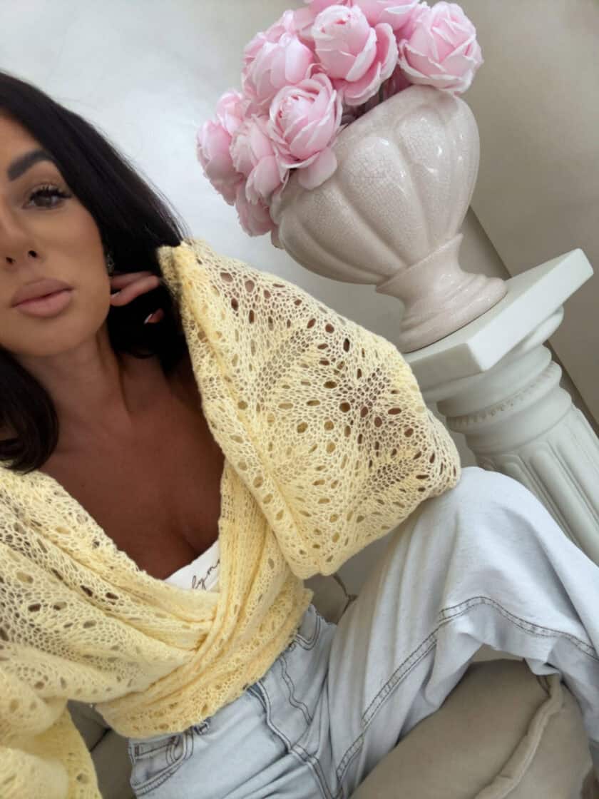 Kimono RICE - bananowe - obrazek 3