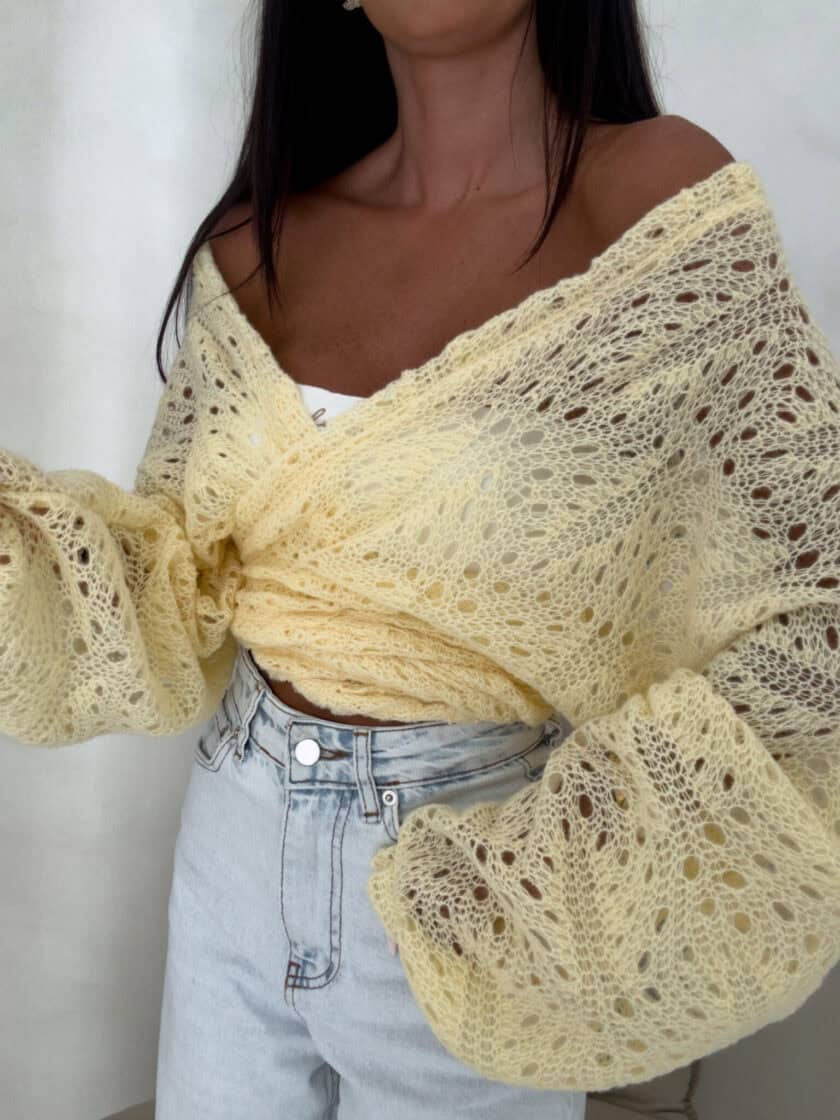 Kimono RICE - bananowe - obrazek 16