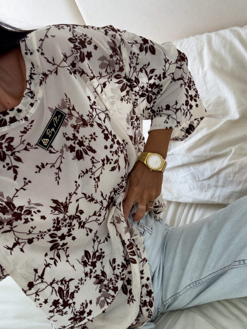 Bluzka MARMARIS print - twig - obrazek 6