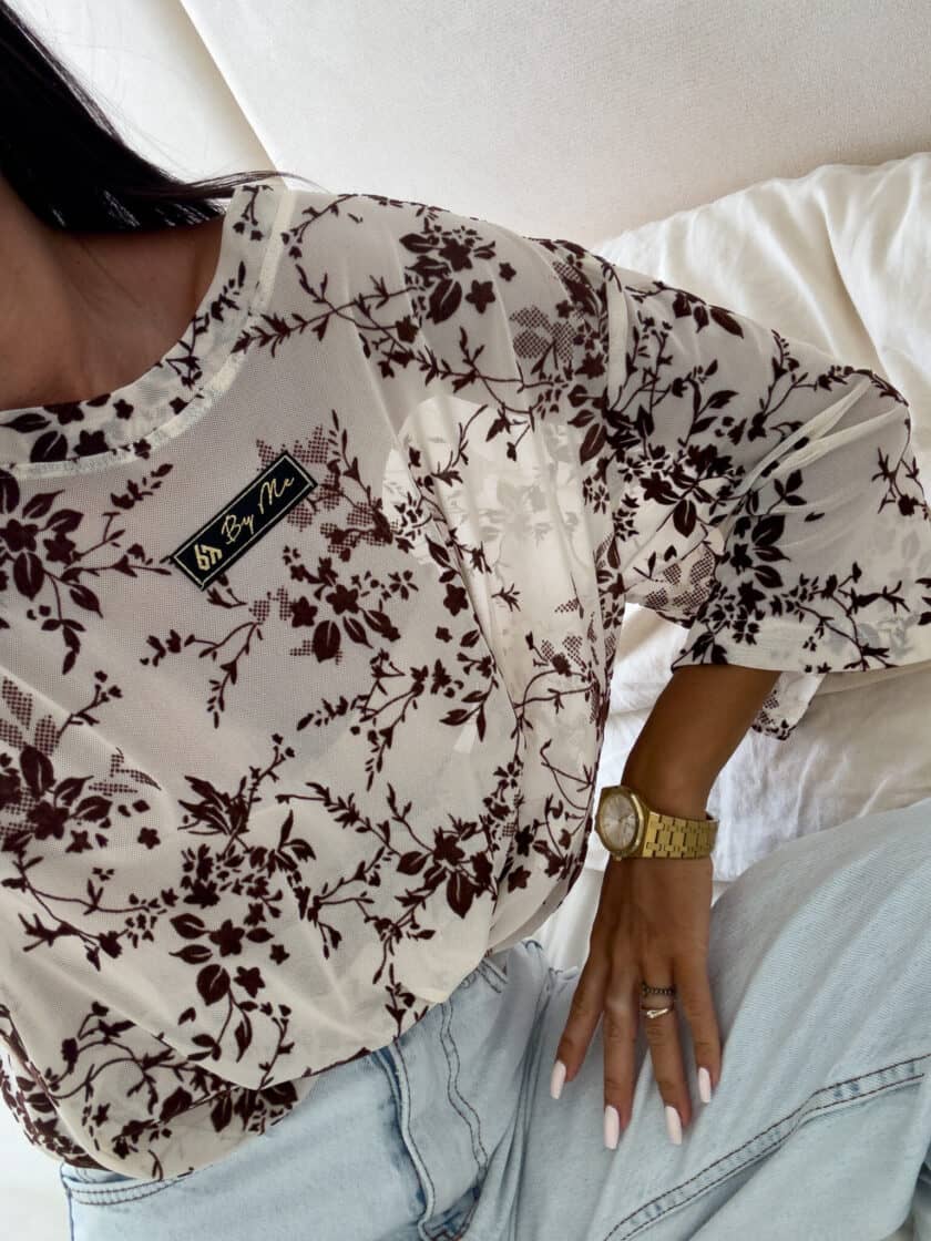 Bluzka MARMARIS print - twig - obrazek 8