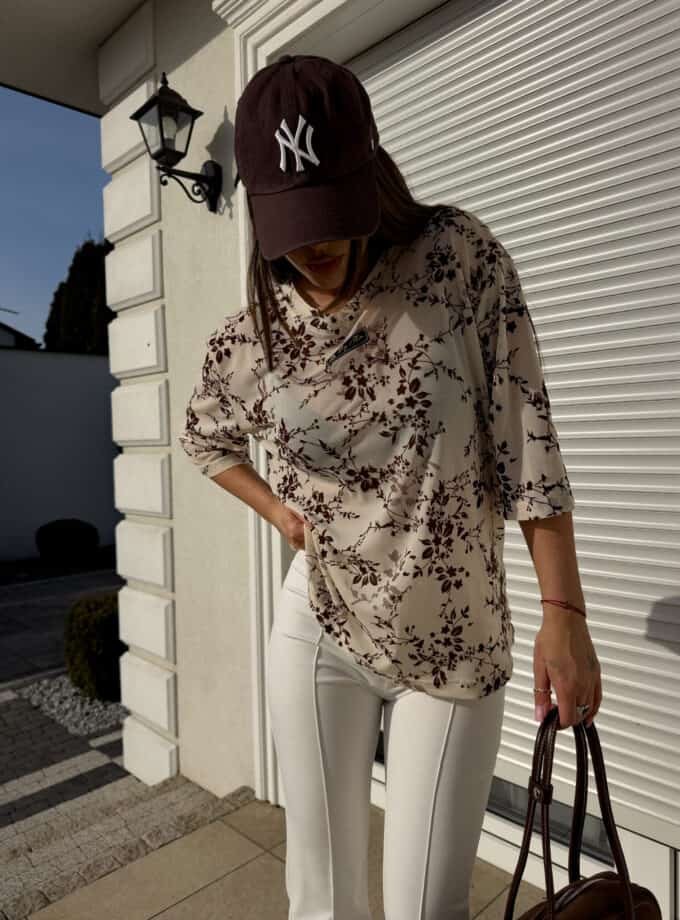 Bluzka MARMARIS print - twig