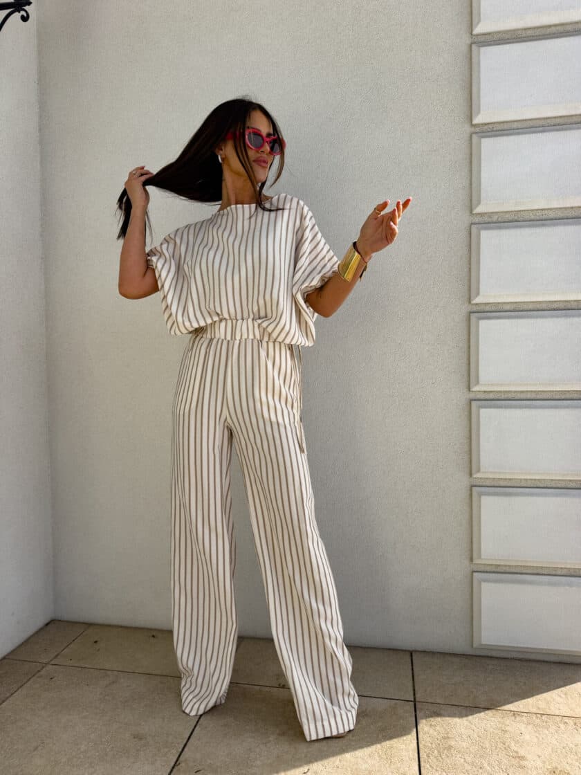 Komplet LUXE paski – beżowe - obrazek 9