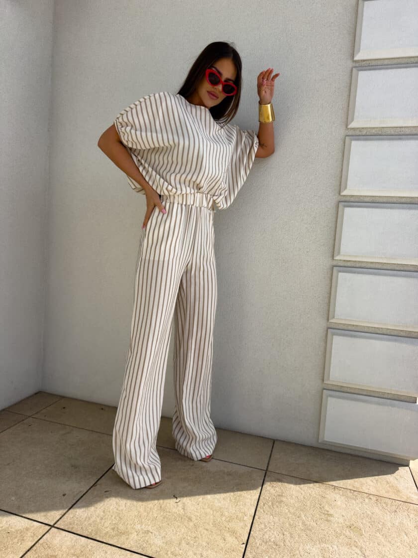 Komplet LUXE paski – beżowe - obrazek 15