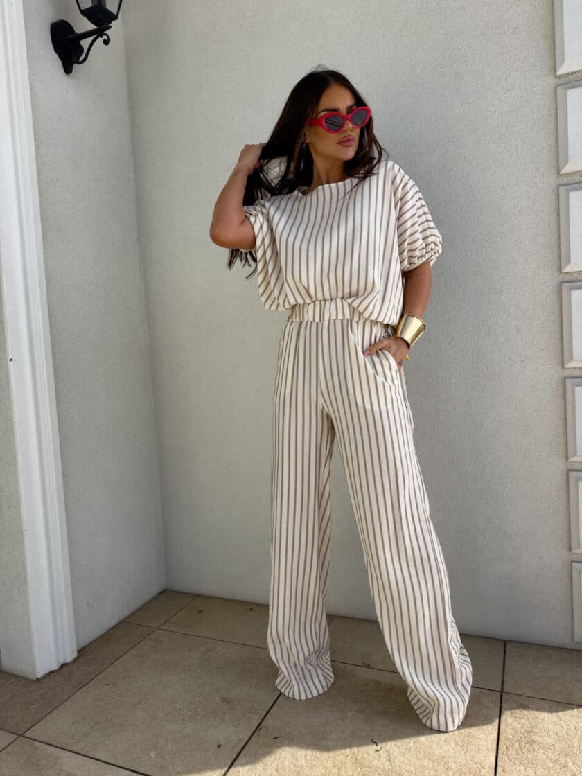 Komplet LUXE paski – beżowe - obrazek 16