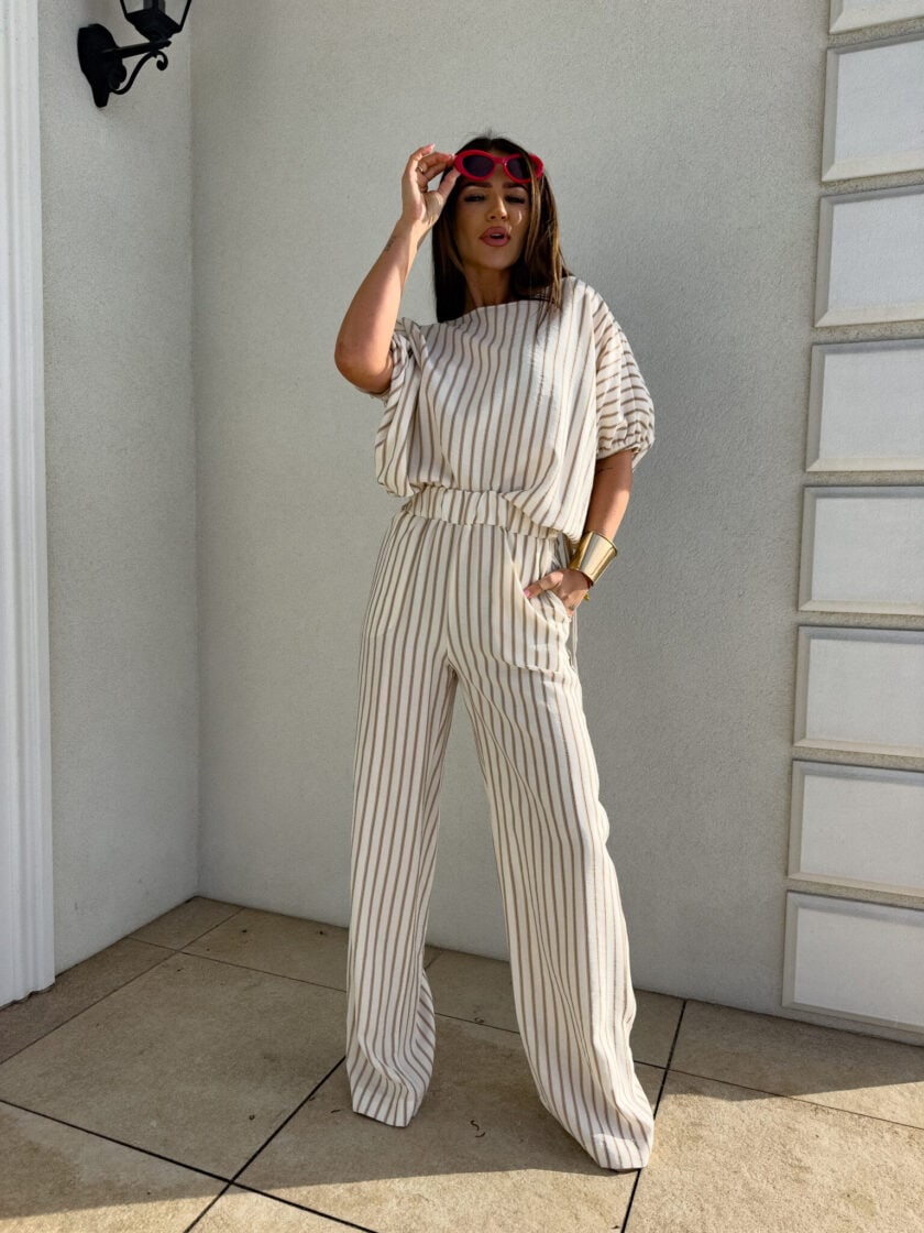 Komplet LUXE paski – beżowe - obrazek 17