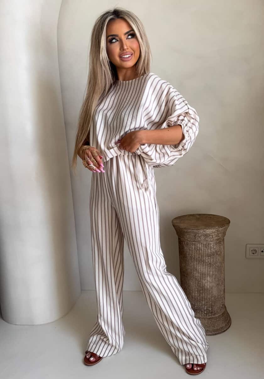 Komplet LUXE paski – beżowe - obrazek 8