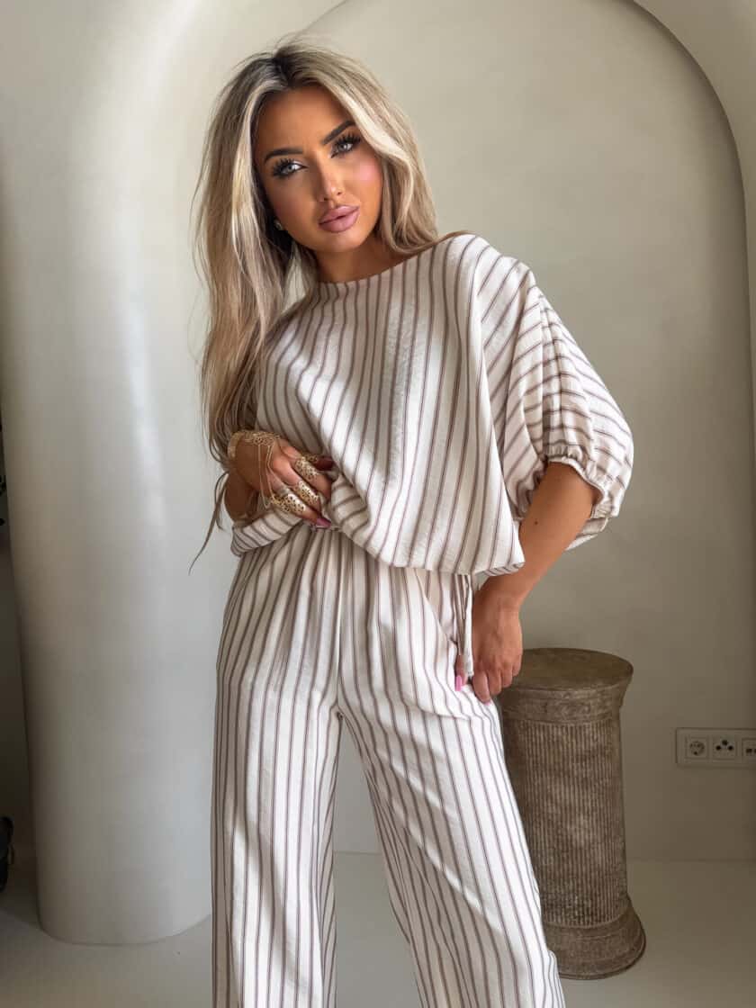 Komplet LUXE paski – beżowe - obrazek 10