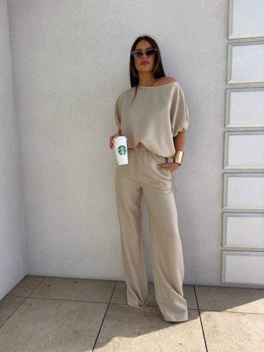 Komplet LUXE – beżowy - obrazek 11