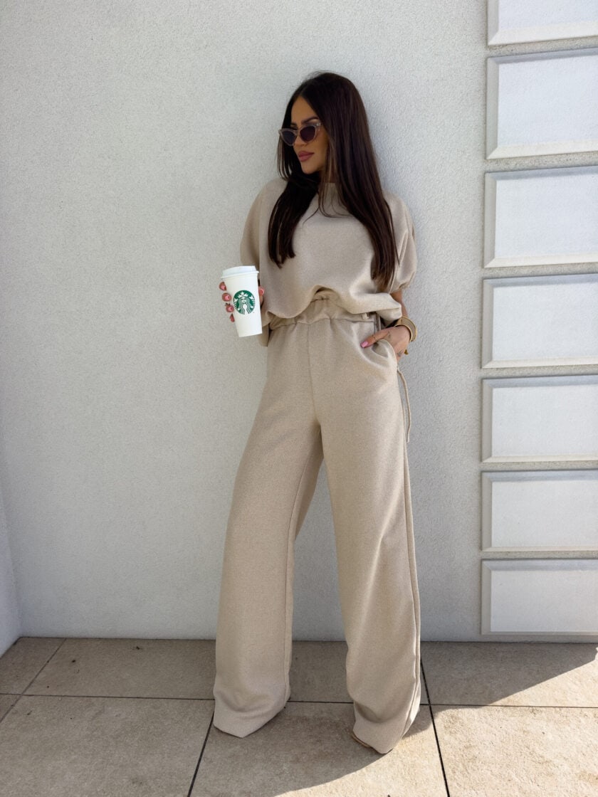 Komplet LUXE – beżowy - obrazek 5