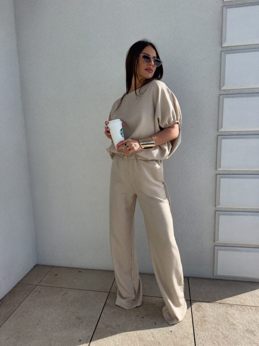 Komplet LUXE – beżowy - obrazek 16