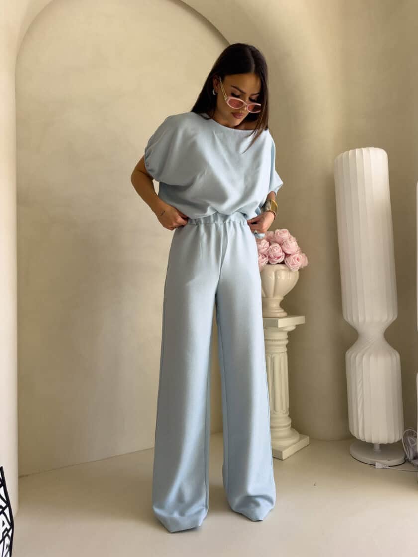 Komplet LUXE – błękitny - obrazek 7