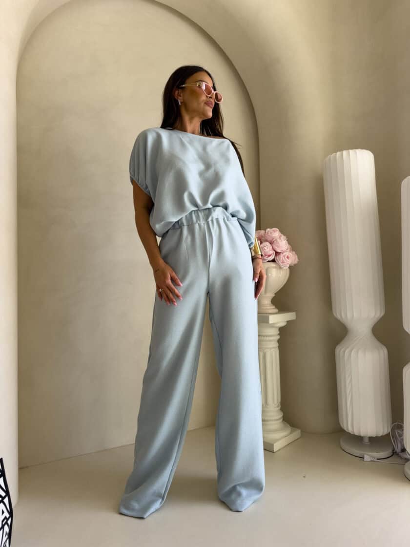 Komplet LUXE – błękitny - obrazek 9