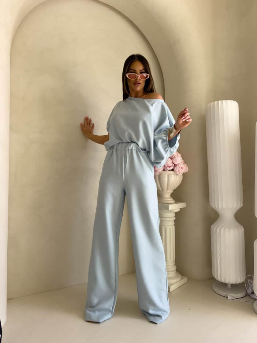 Komplet LUXE – błękitny