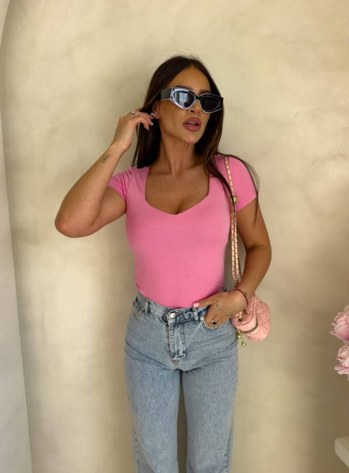 Bluzka MALUMA - różowa