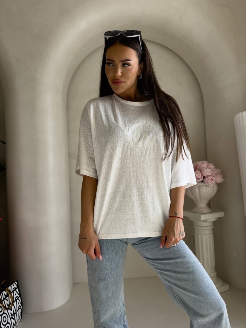 T-shirt NIRVANA – ecru - obrazek 2