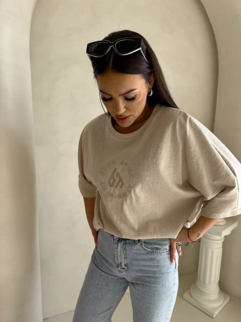 T-shirt NIRVANA – jasny beż - obrazek 8