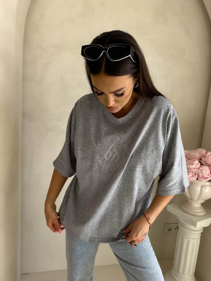 T-shirt NIRVANA – szary - obrazek 4