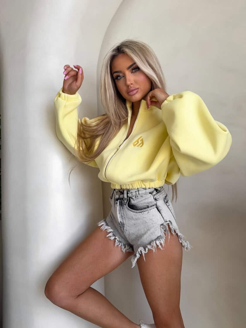 Bluza BESTIE - cytrynowa - obrazek 3