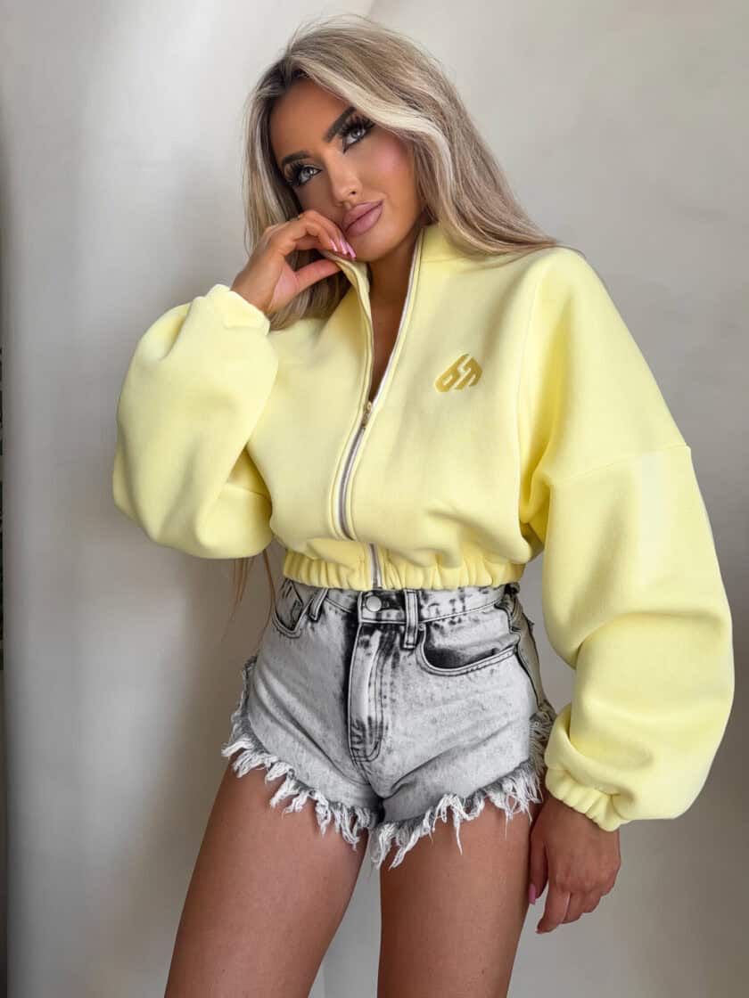 Bluza BESTIE - cytrynowa - obrazek 4