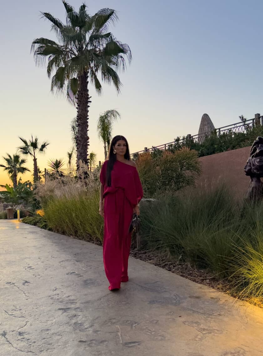 Komplet LUXE – czerwony - obrazek 5