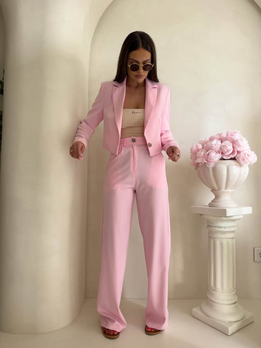 Marynarka CATI – różowa - obrazek 3