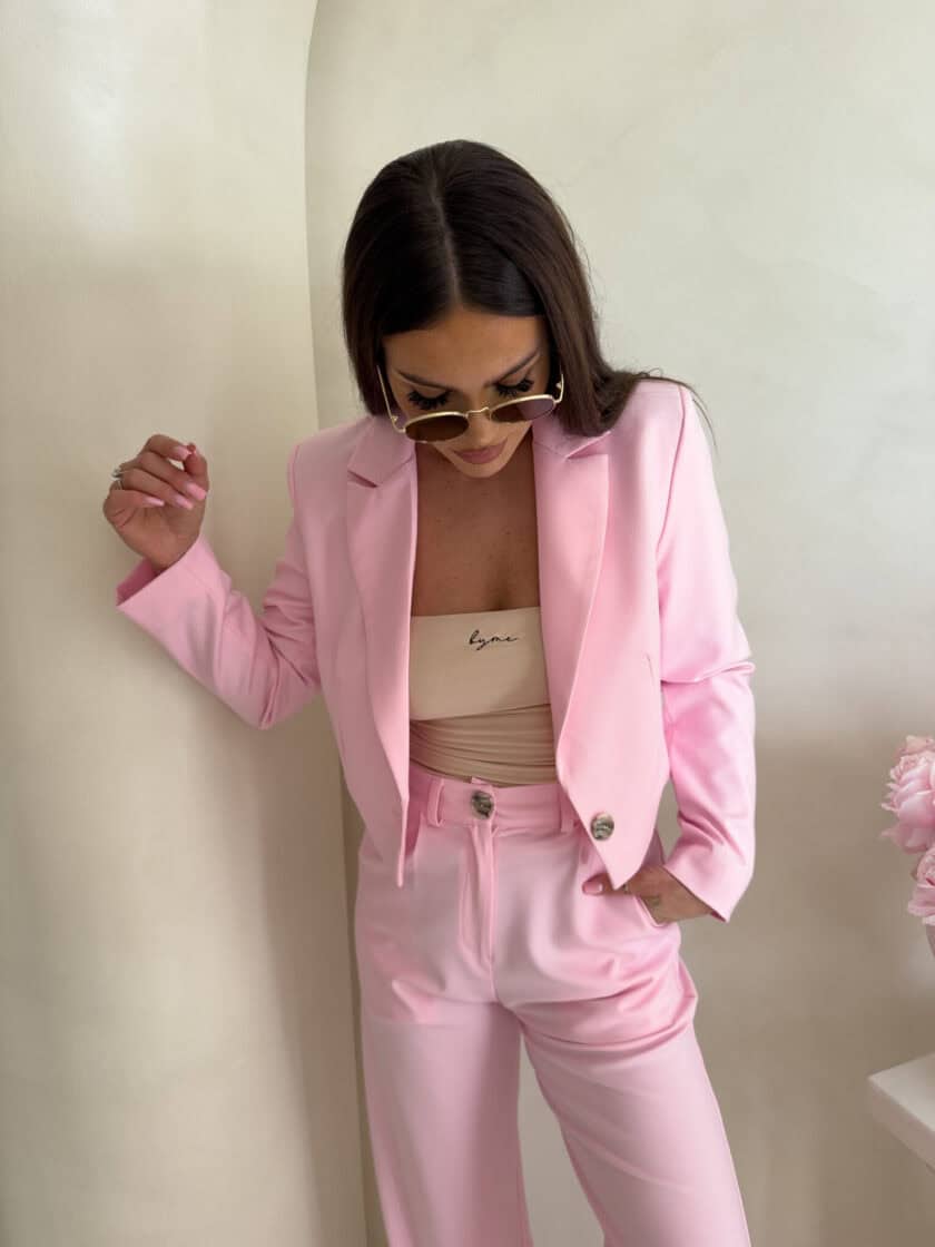 Marynarka CATI – różowa - obrazek 2