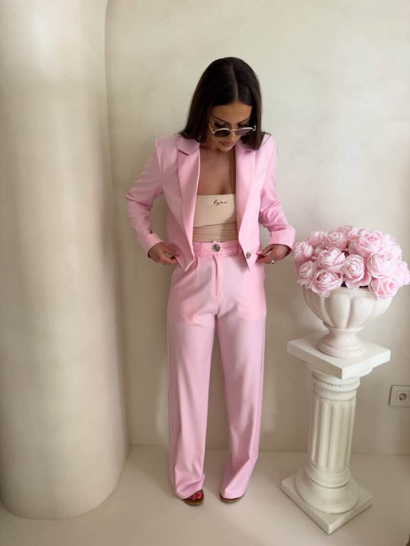 Marynarka CATI – różowa - obrazek 12