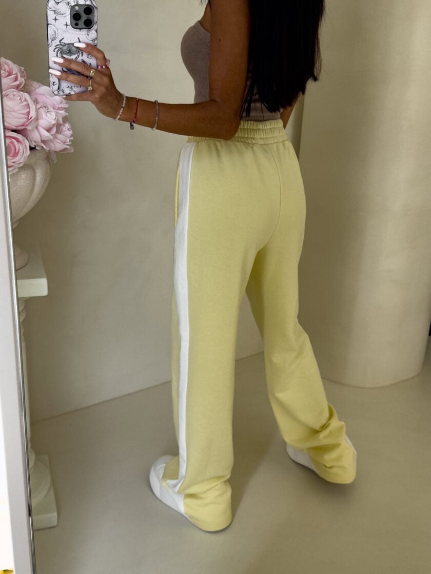 Spodnie LAMPAS - bananowe - obrazek 4