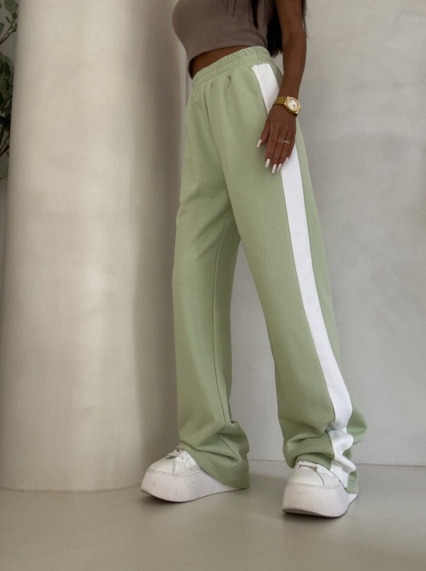 Spodnie LAMPAS - pistacjowe - obrazek 15