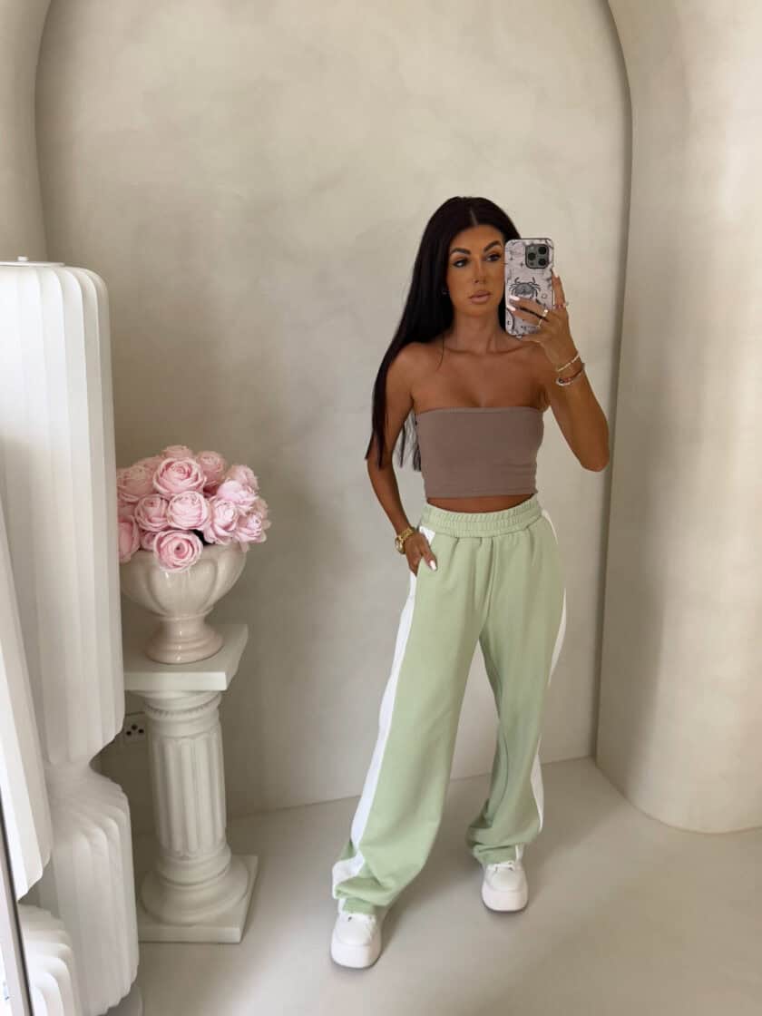 Spodnie LAMPAS - pistacjowe - obrazek 2