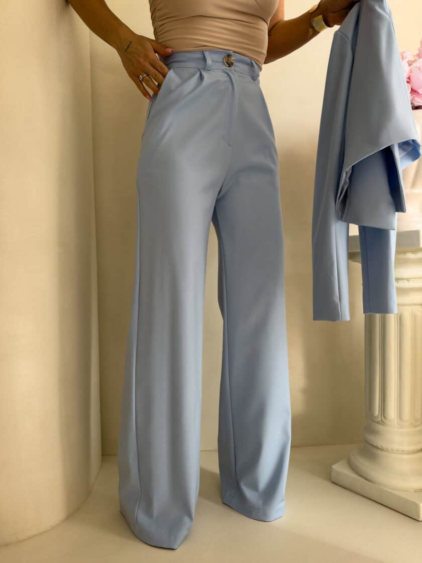 Spodnie CATI - błękitne - obrazek 8