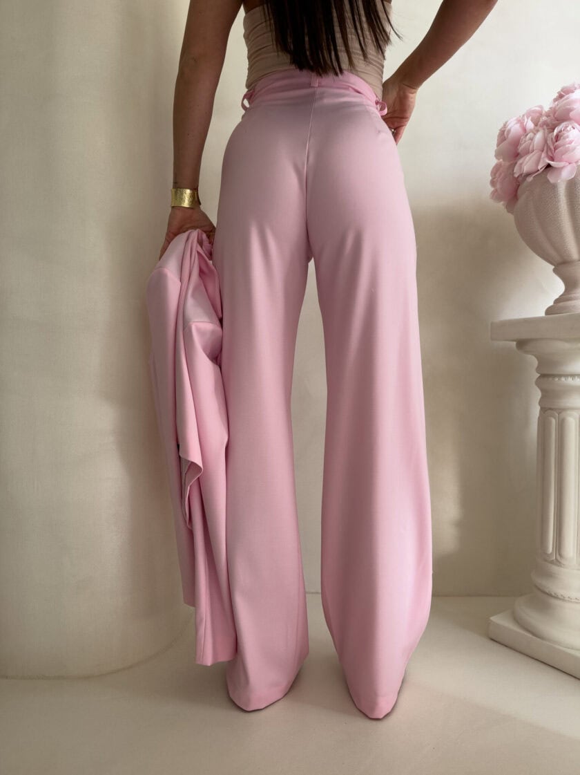 Spodnie CATI - różowe - obrazek 2